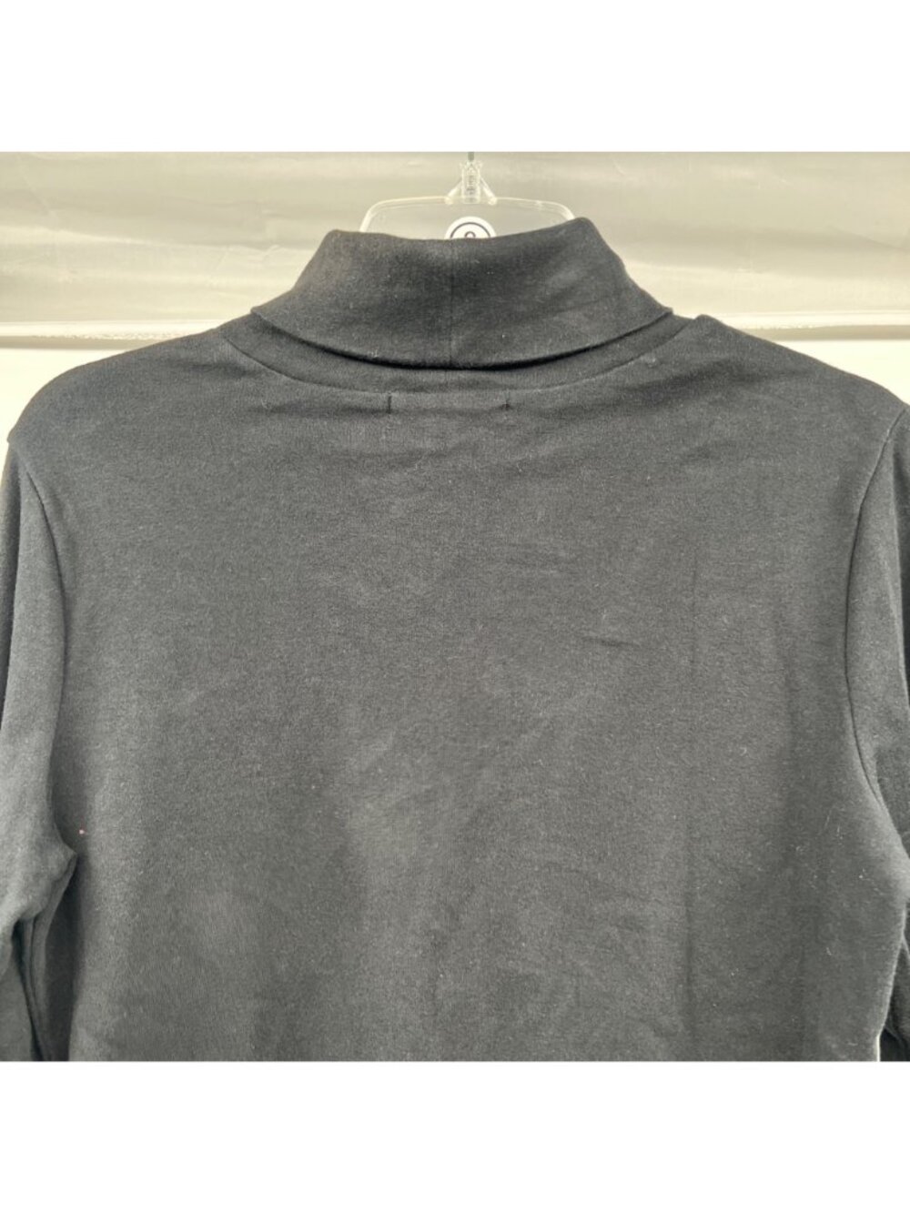 Lauren Ralph Lauren Women Turtleneck Top Long Sleeve Black Size Large - Picture 6 of 8